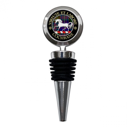 Cochrane Scottish Clan Crest Bottle Stopper