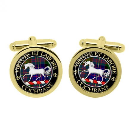 Cochrane Scottish Clan Crest Cufflinks