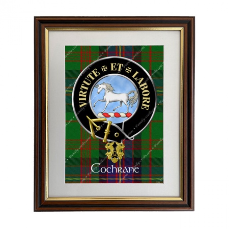 Cochrane Scottish Clan Crest Framed Print