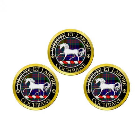 Cochrane Scottish Clan Crest Golf Ball Markers