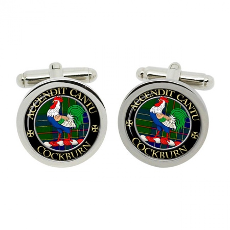 Cockburn Scottish Clan Crest Cufflinks