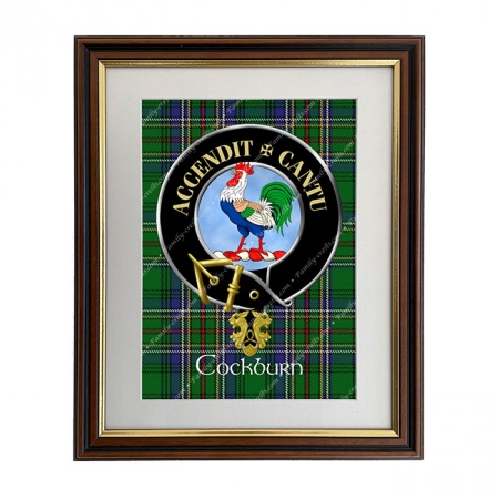 Cockburn Scottish Clan Crest Framed Print