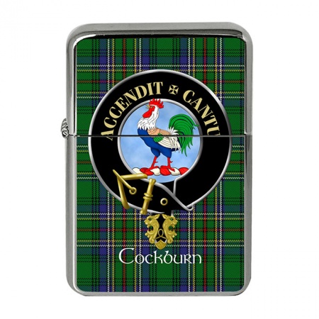 Cockburn Scottish Clan Crest Flip Top Lighter