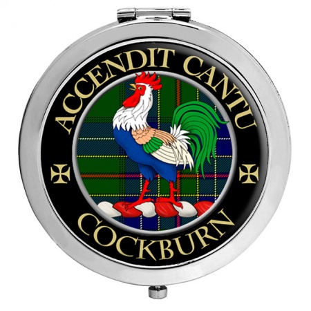 Cockburn Scottish Clan Crest Compact Mirror