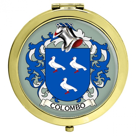 Colombo (Italy) Coat of Arms Cufflinks and Tie Clip Set - Family Crests