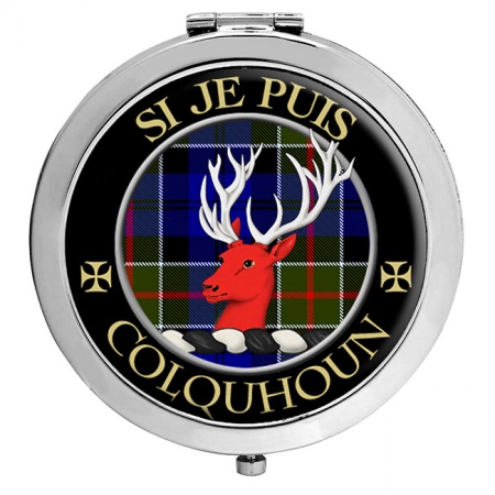 Colquhoun Scottish Clan Crest Compact Mirror