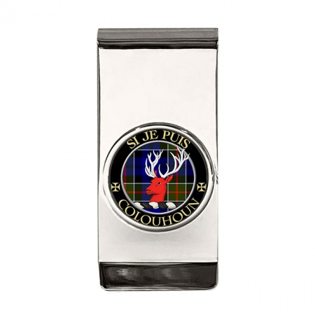 Colquhoun Scottish Clan Crest Money Clip