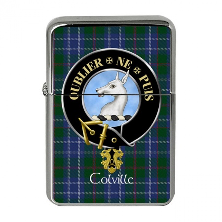 Colville Scottish Clan Crest Flip Top Lighter