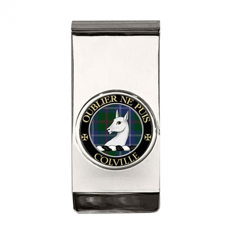 Colville Scottish Clan Crest Money Clip