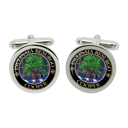 Cooper Scottish Clan Crest Cufflinks