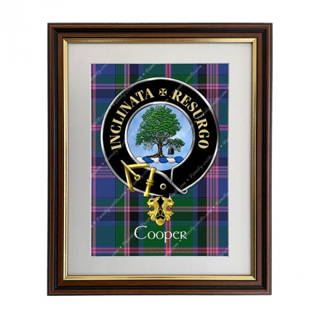 Cooper Scottish Clan Crest Framed Print