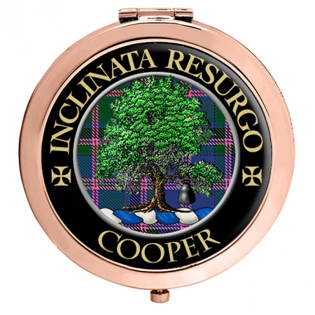 Cooper Scottish Clan Crest Compact Mirror