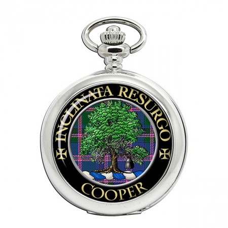 Cooper Scottish Clan Crest Pocket Watch