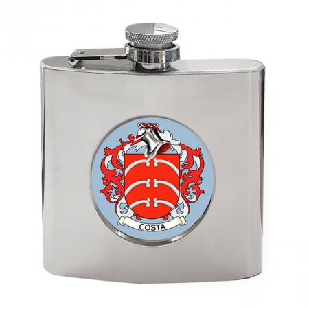 Costa (Portugal) Coat of Arms Hip Flask