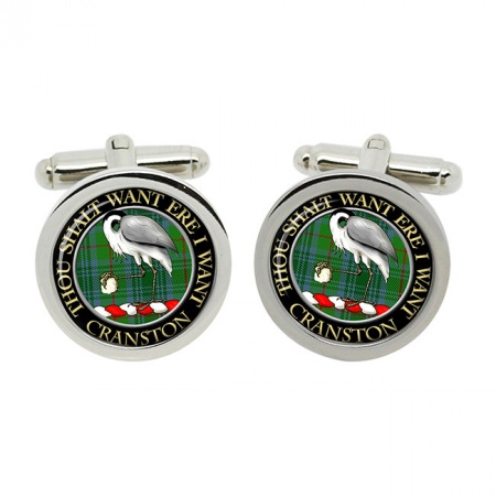 Cranston Scottish Clan Crest Cufflinks