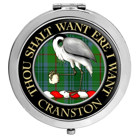 Cranston Scottish Clan Crest Compact Mirror