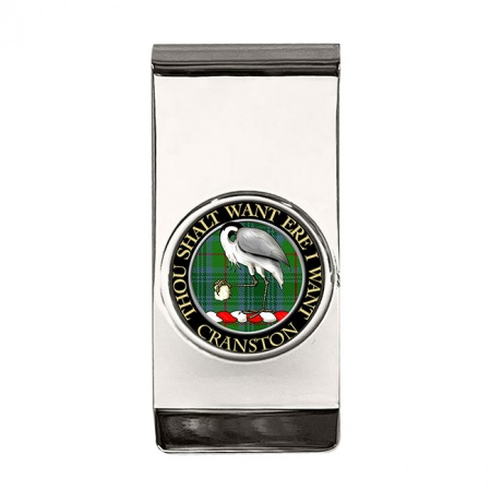 Cranston Scottish Clan Crest Money Clip