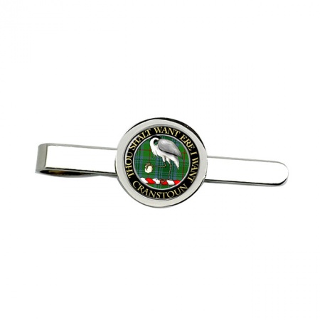 Cranstoun Scottish Clan Crest Tie Clip