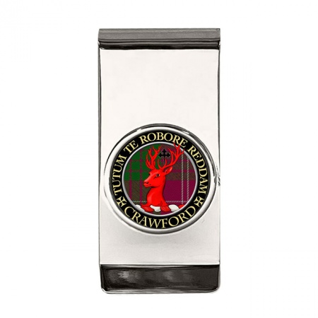 Crawford Scottish Clan Crest Money Clip