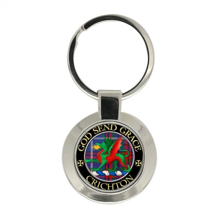 Crichton Scottish Clan Crest Key Ring