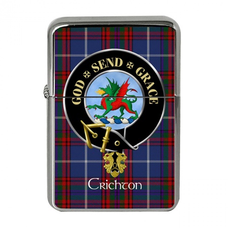 Crichton Scottish Clan Crest Flip Top Lighter