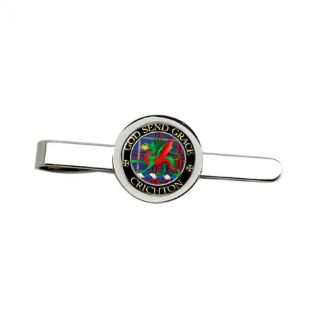 Crichton Scottish Clan Crest Tie Clip