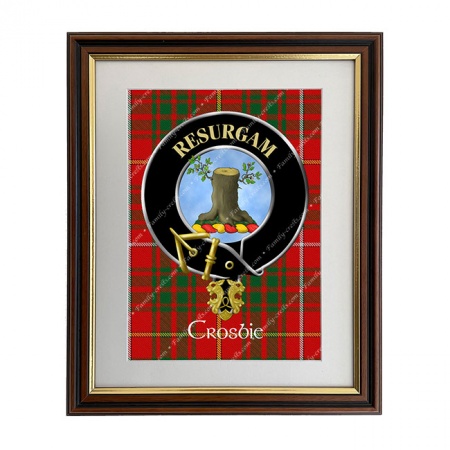 Crosbie Scottish Clan Crest Framed Print