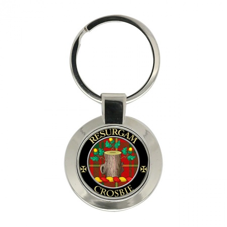 Crosbie Scottish Clan Crest Key Ring