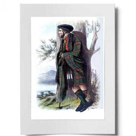 Cumming Scottish Clansman Ready to Frame Print