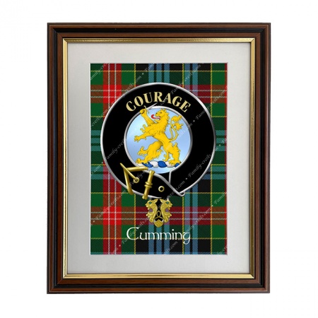 Cumming Scottish Clan Crest Framed Print
