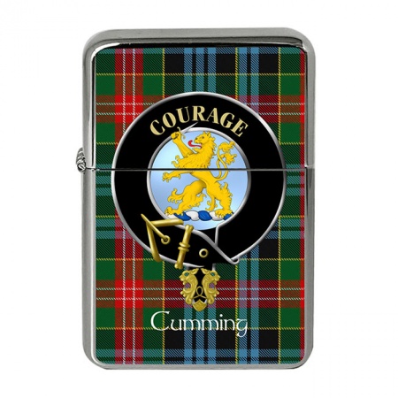 Cumming Scottish Clan Crest Flip Top Lighter