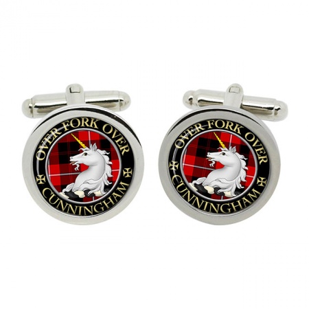 Cunningham Scottish Clan Crest Cufflinks