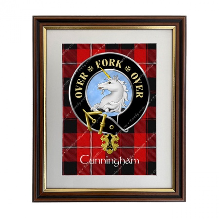Cunningham Scottish Clan Crest Framed Print