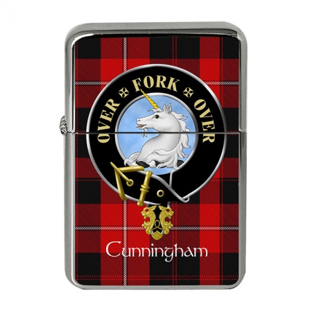 Cunningham Scottish Clan Crest Flip Top Lighter