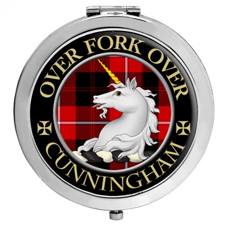 Cunningham Scottish Clan Crest Compact Mirror