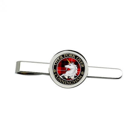 Cunningham Scottish Clan Crest Tie Clip