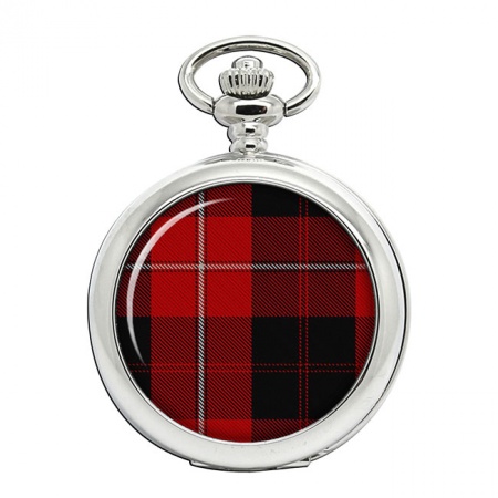 Cunningham Scottish Tartan Pocket Watch