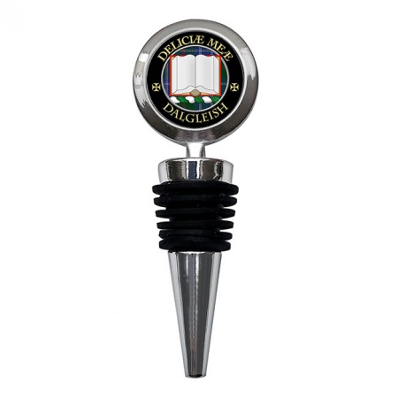 Dalgleish Scottish Clan Crest Bottle Stopper