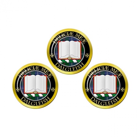 Dalgleish Scottish Clan Crest Golf Ball Markers