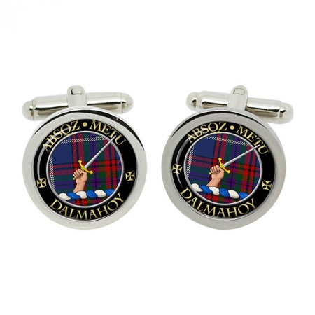 Dalmahoy Scottish Clan Crest Cufflinks