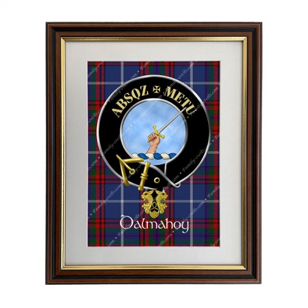Dalmahoy Scottish Clan Crest Framed Print