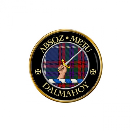 Dalmahoy Scottish Clan Crest Pin Badge