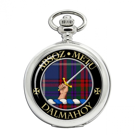 Dalmahoy Scottish Clan Crest Pocket Watch