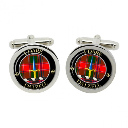 Dalzell Scottish Clan Crest Cufflinks