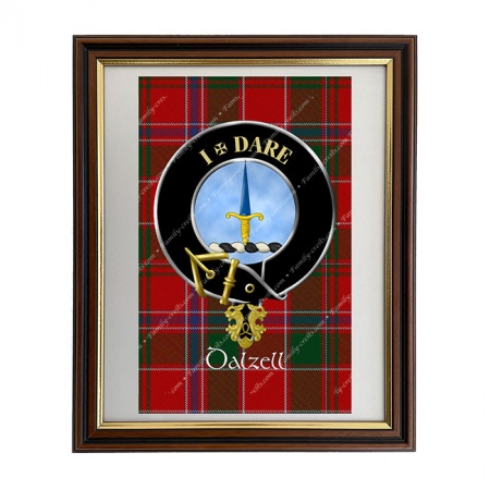 Dalzell Scottish Clan Crest Framed Print