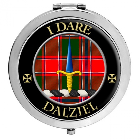 Dalziel Scottish Clan Crest Compact Mirror