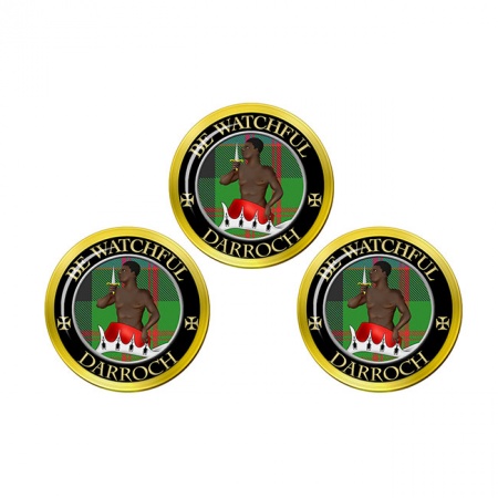 Darroch Scottish Clan Crest Golf Ball Markers