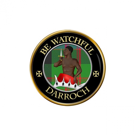 Darroch Scottish Clan Crest Pin Badge