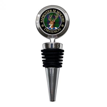 Davidson Scottish Clan Crest Bottle Stopper