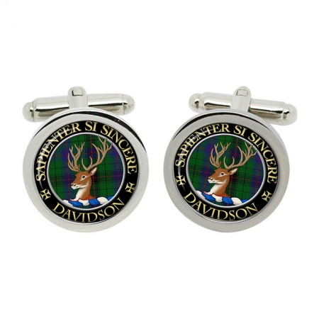 Davidson Scottish Clan Crest Cufflinks